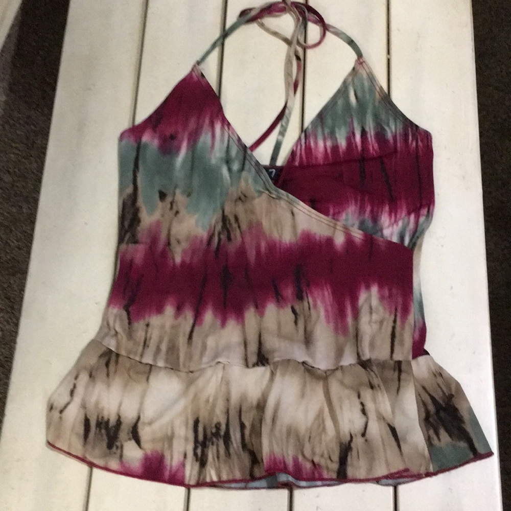 5-7-9 Tie dye halter top